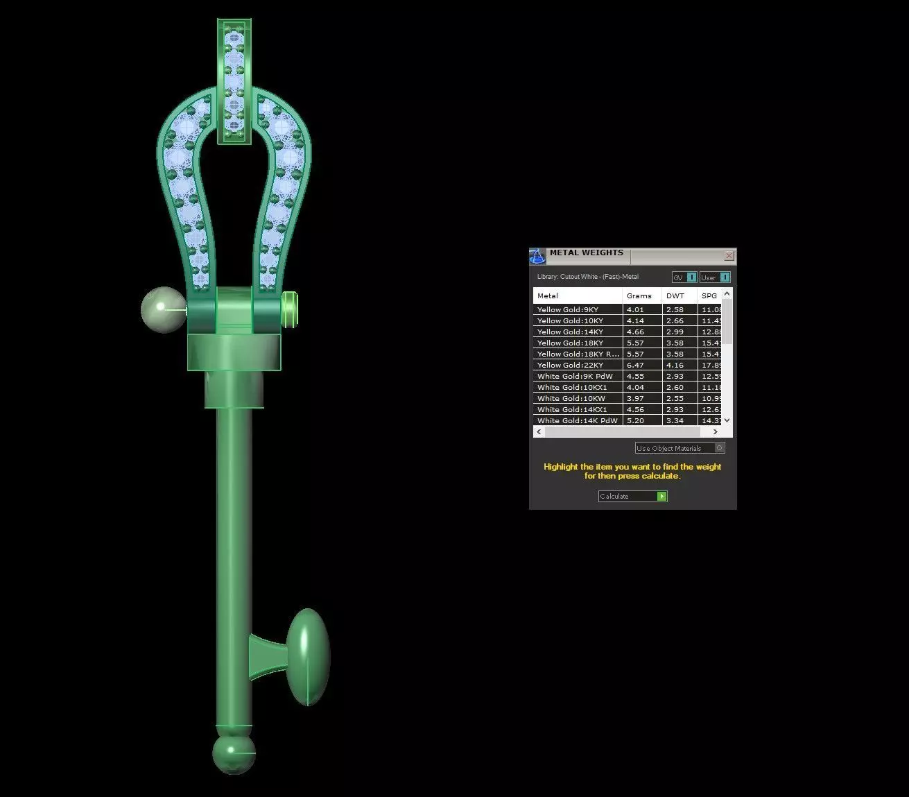 Fred Necklace 3D print model_8