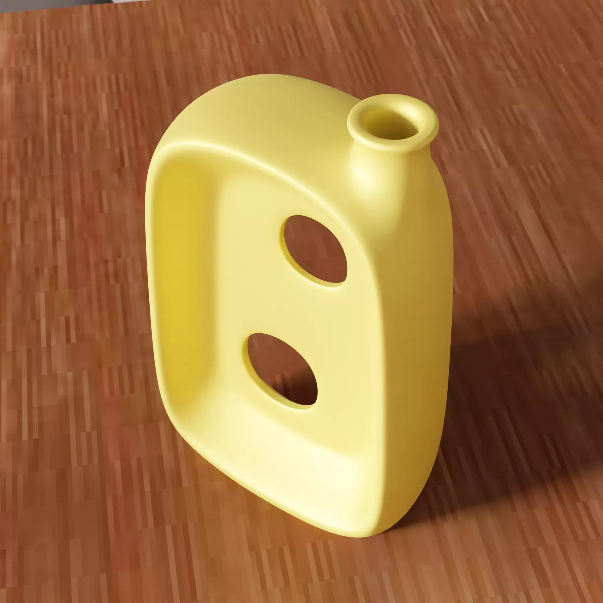 Modern Abstract Vase - 482 3D print model_5