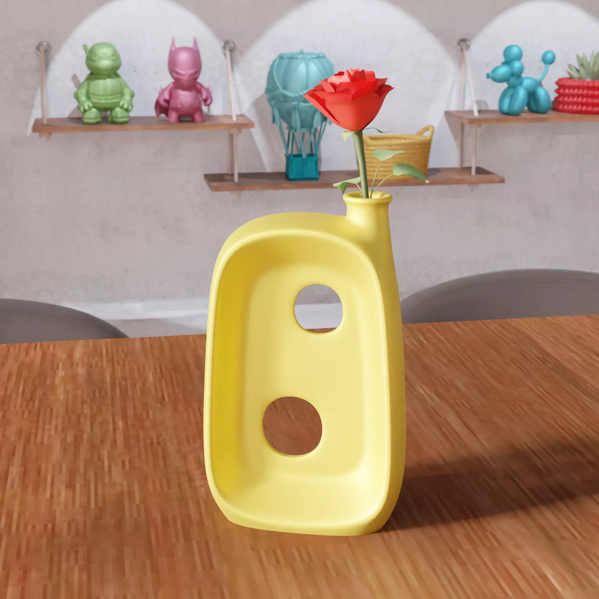 Modern Abstract Vase - 482 3D print model_0