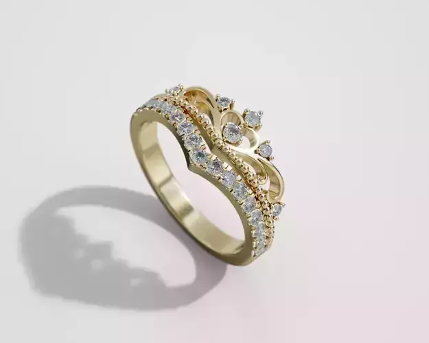 Jewelry Ring Crown