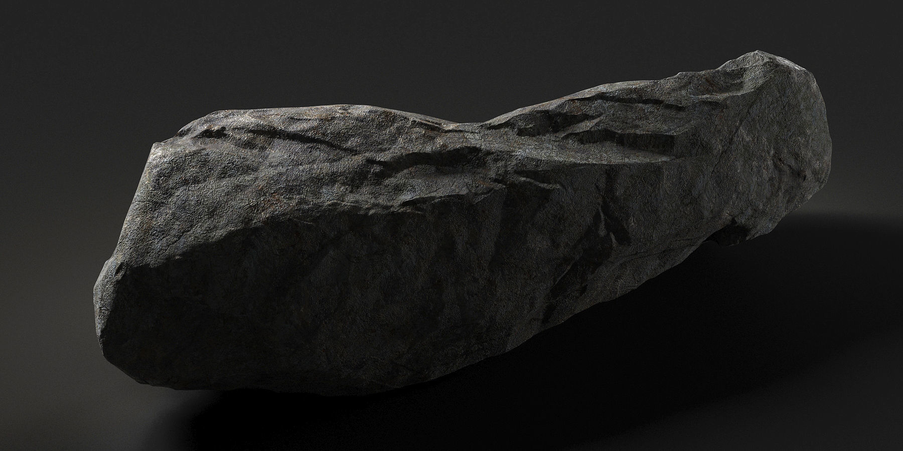 Rocky scene 3D model_2