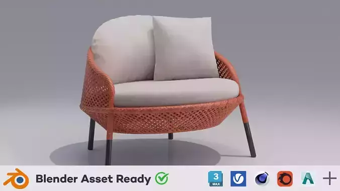 Dedon Ahnda Lounge Chair