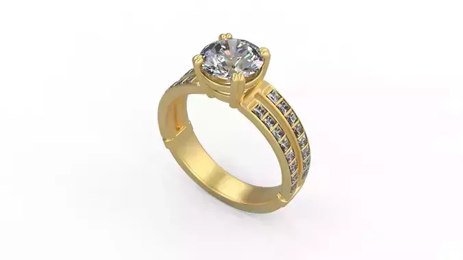 Women Solitaire 9074