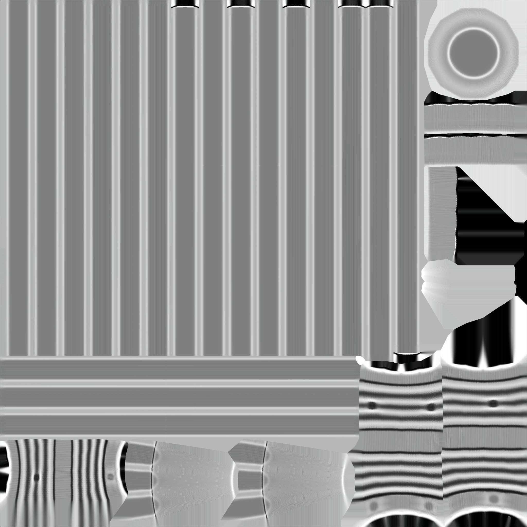 Pencil Lowpoly in sky Low-poly 3D model_16