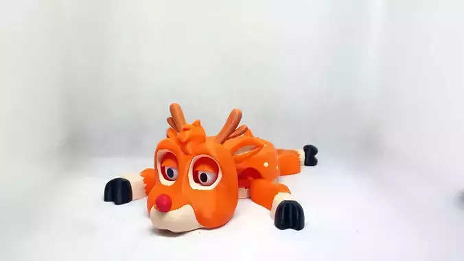 Reindeer cup holder