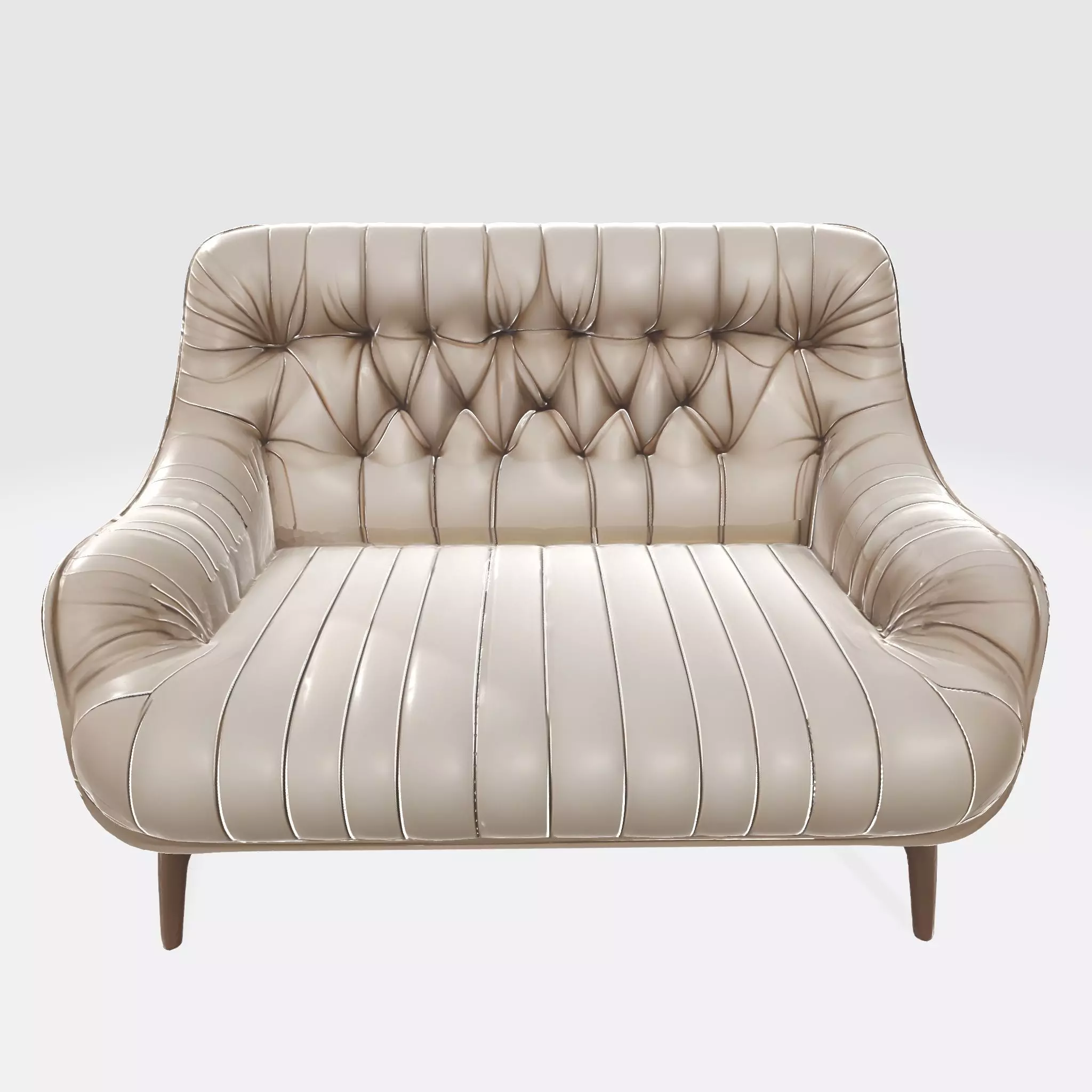 Sofa 27 Low-poly 3D model_0