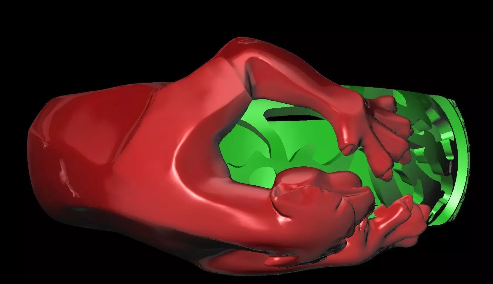 Pantera Rings 3dm Print Model Free 3D print model_5