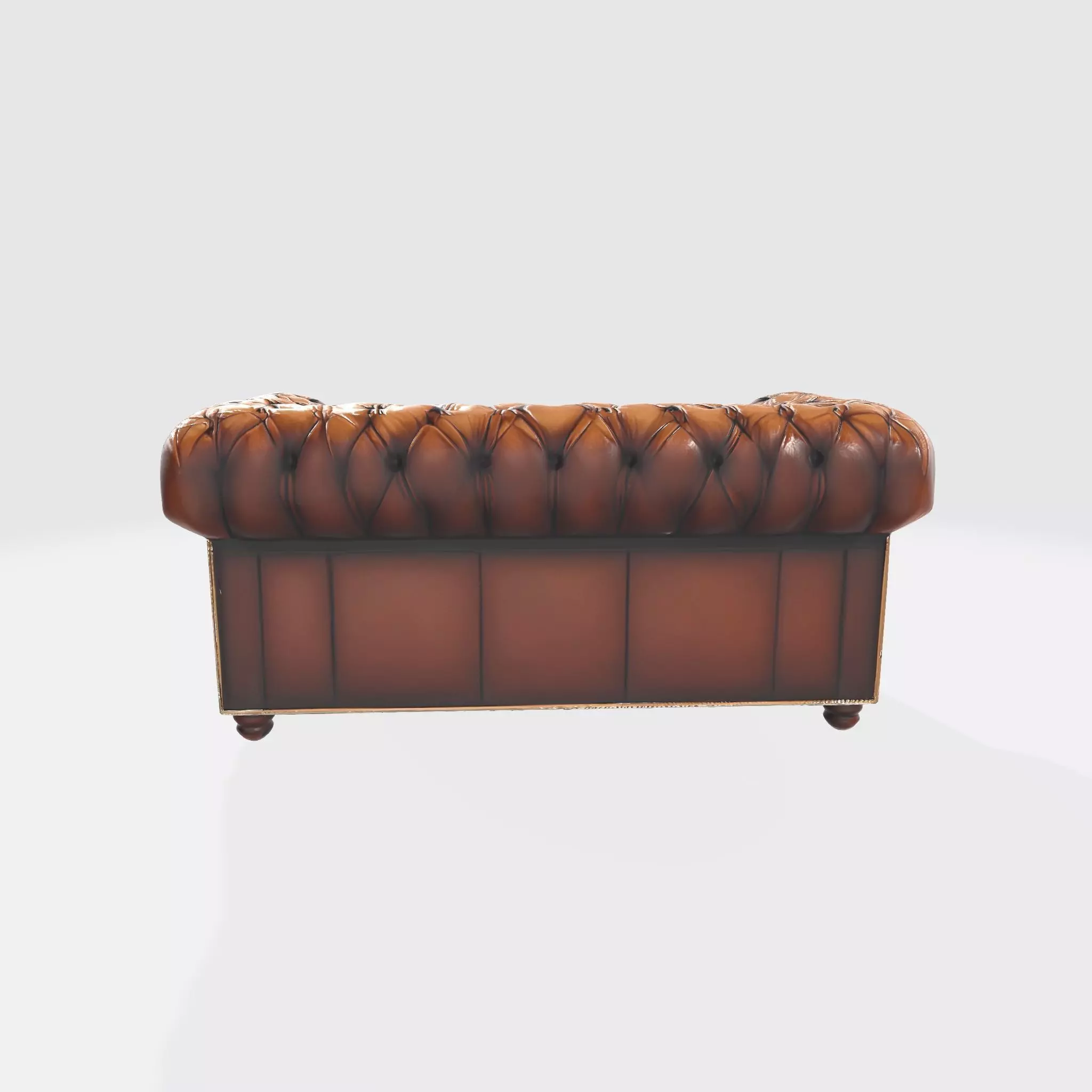 Sofa 24 Low-poly 3D model_2