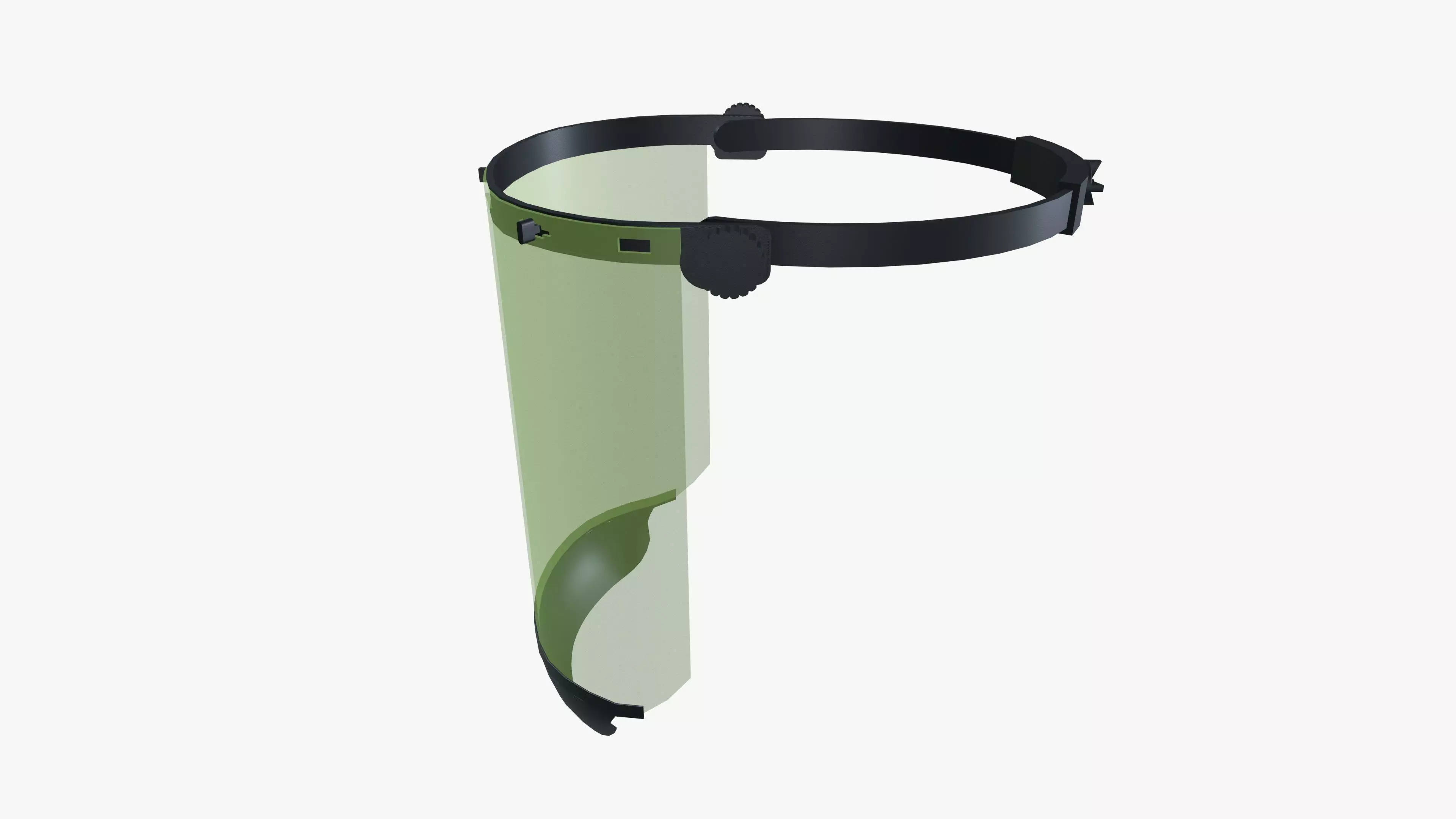 Face shield 3D model_3