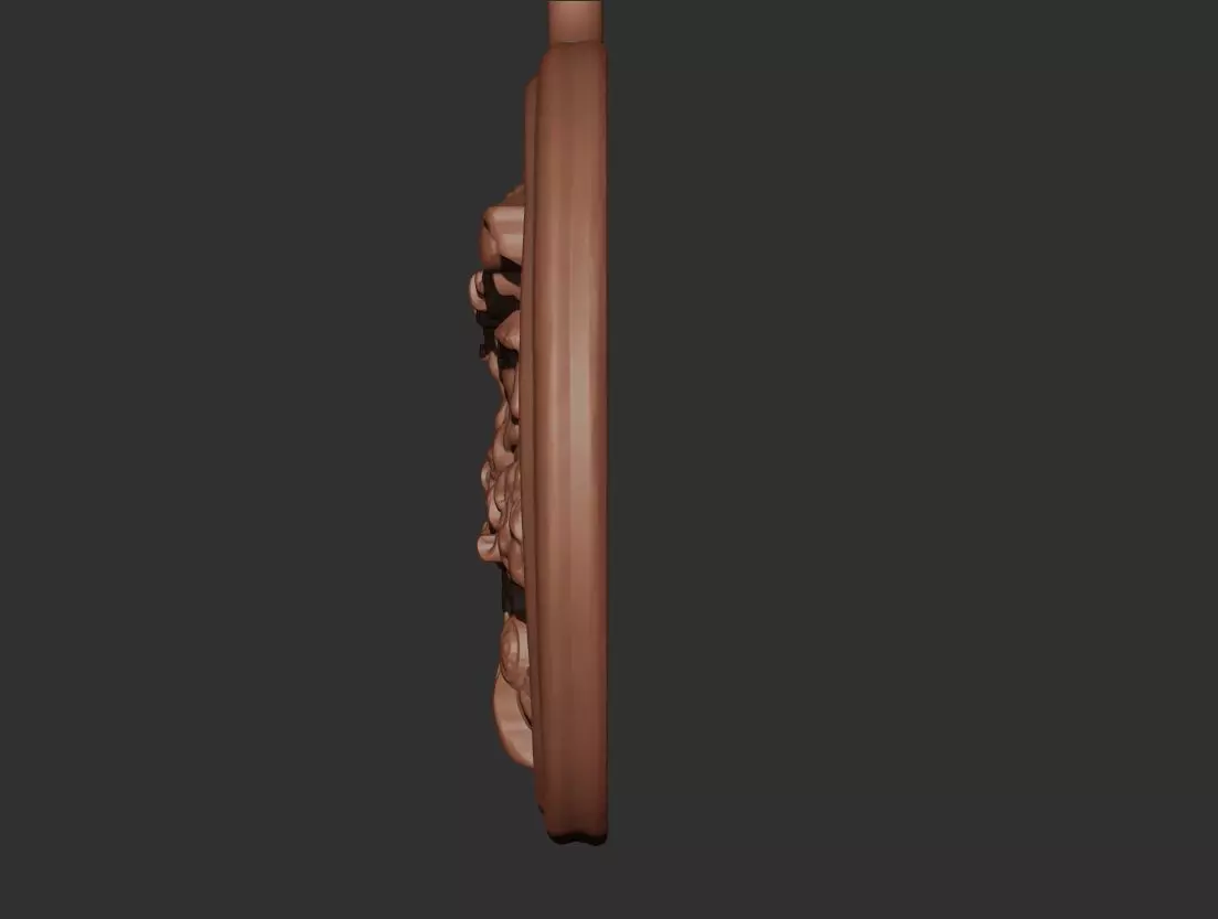 Hercules Pendant 3D print model_4