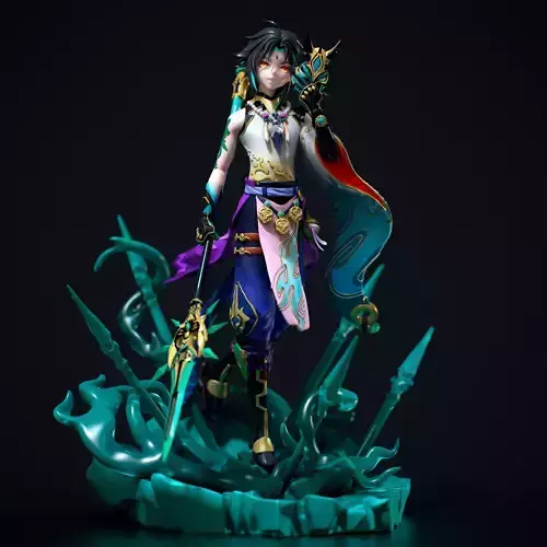 Xiao - Genshin Impact - 3D print model 3D print model