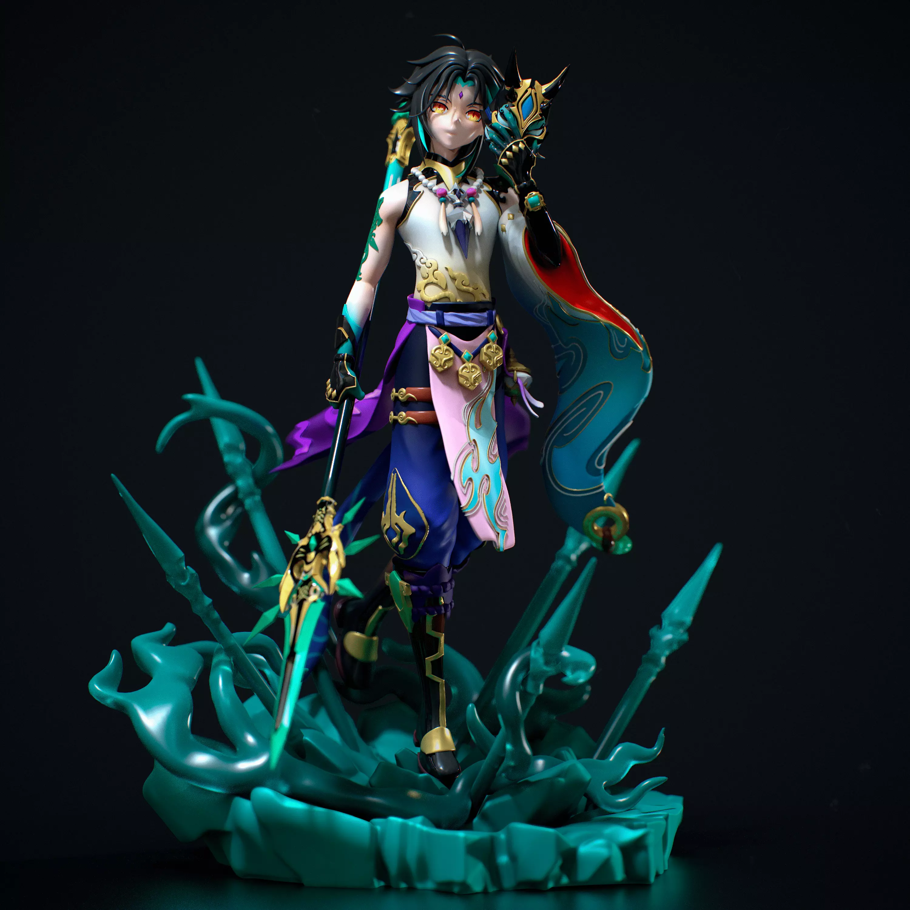Xiao - Genshin Impact - 3D print model 3D print model