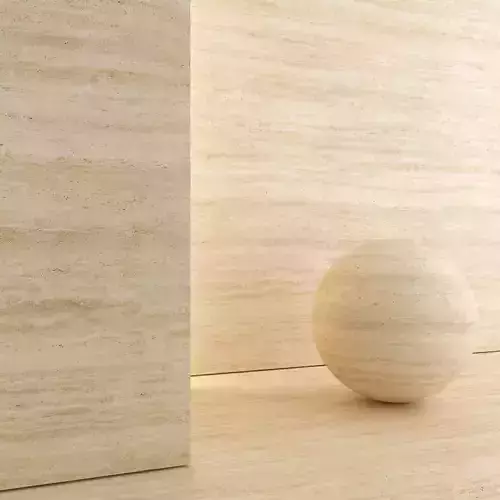 Travertine Material and Tiles - set 02