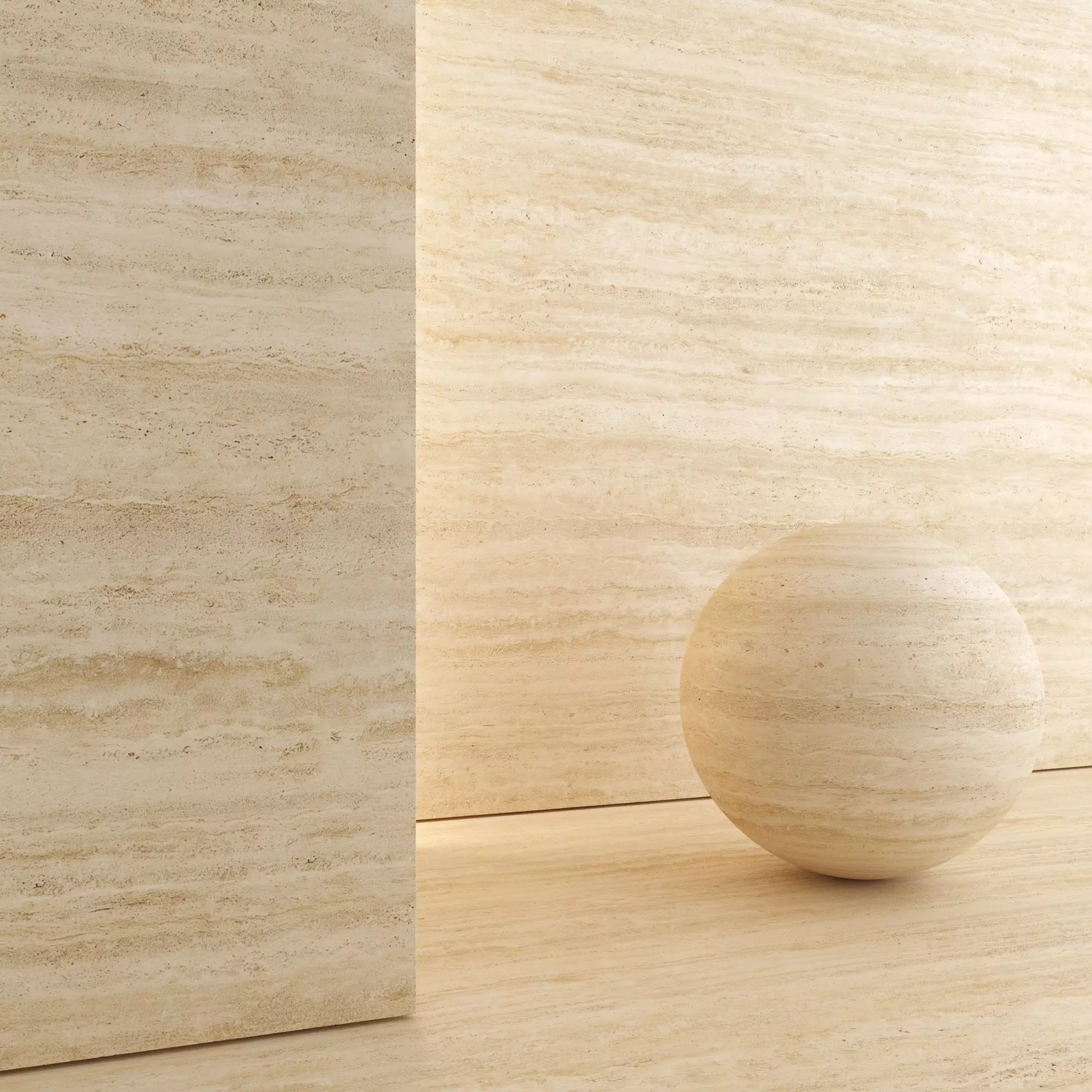 Travertine Material and Tiles - set 02 Texture_0