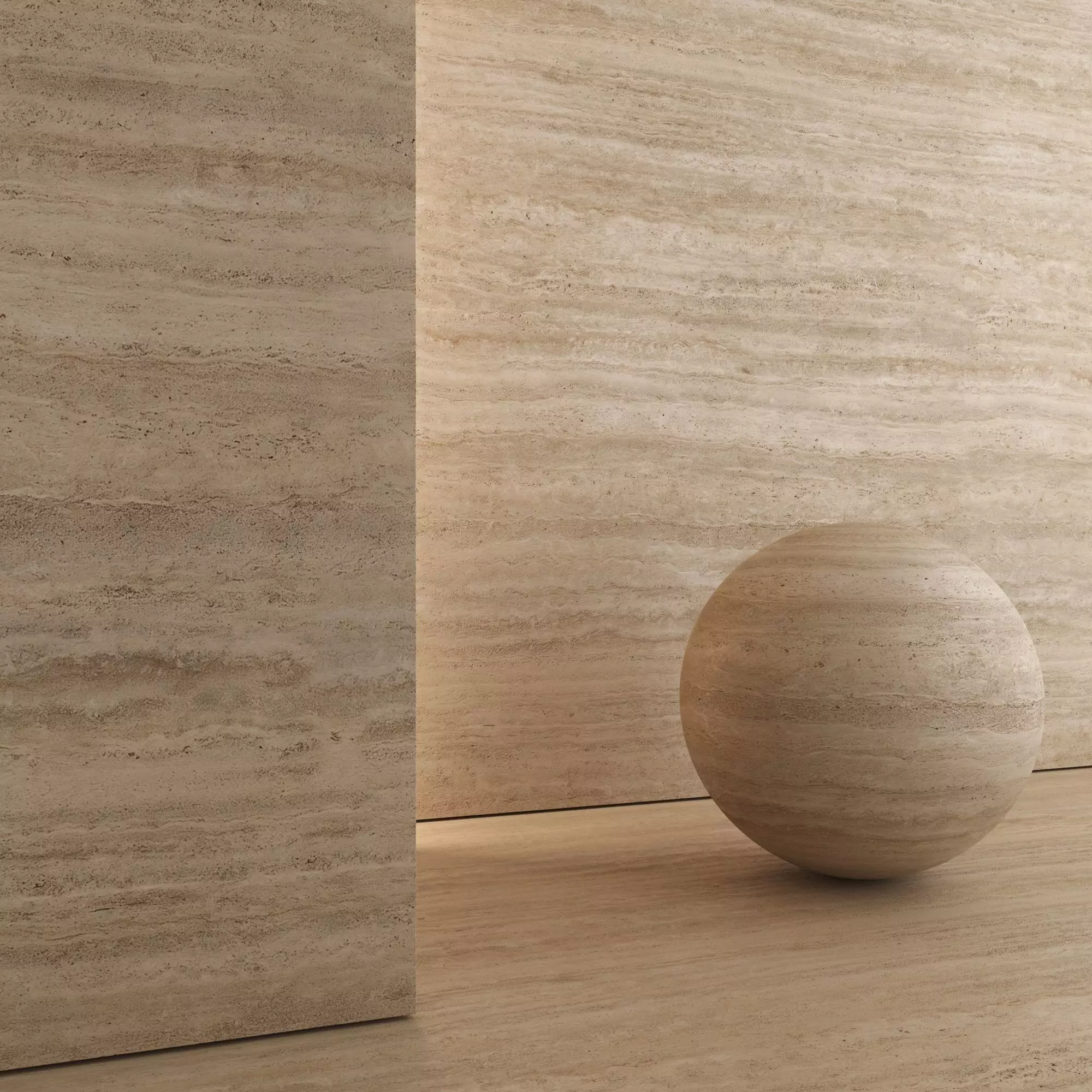 Travertine Material and Tiles - set 02 Texture_4