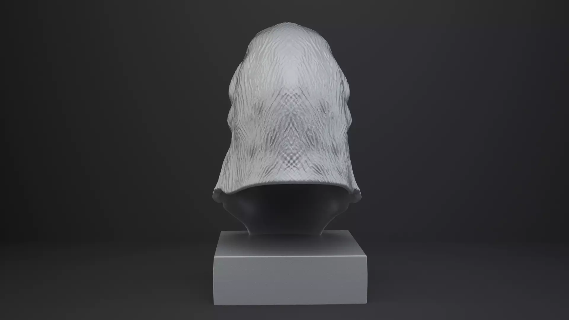 Penguin Bust - Animal Figurine 3D print model_5