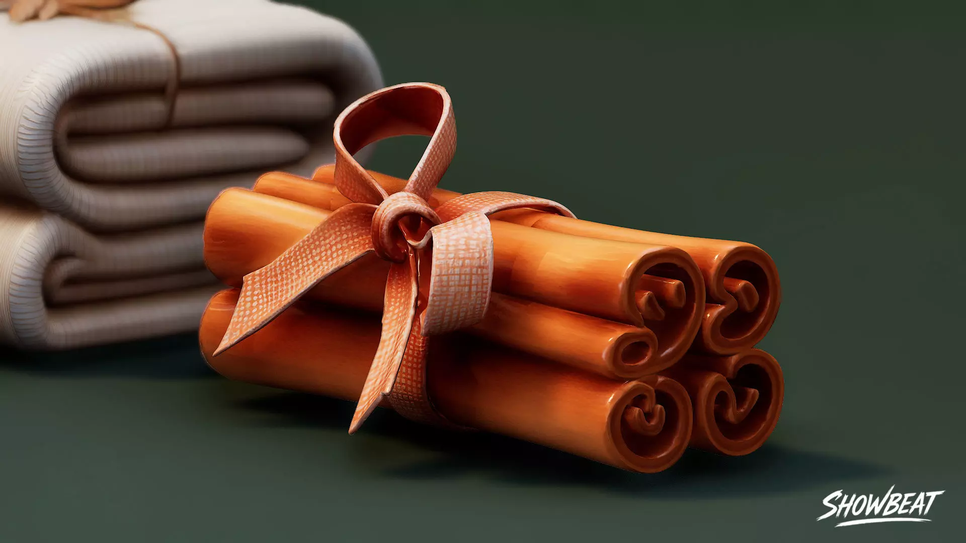 Winter Gift Pack Low-poly 3D model_7