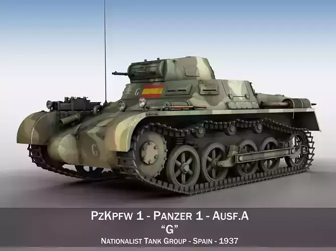 PzKpfw 1 - Panzer 1 - Ausf A  - G