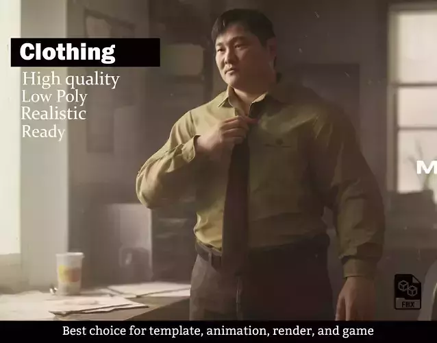 Detective Outfit - Male Uniform