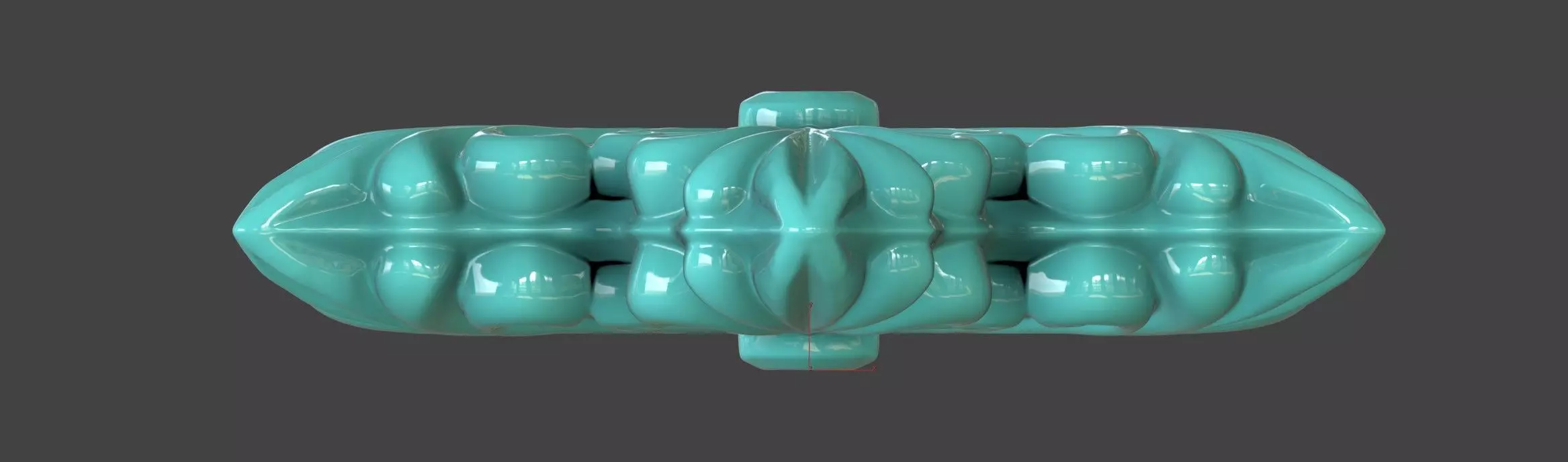 Snowflake 3D print model_3