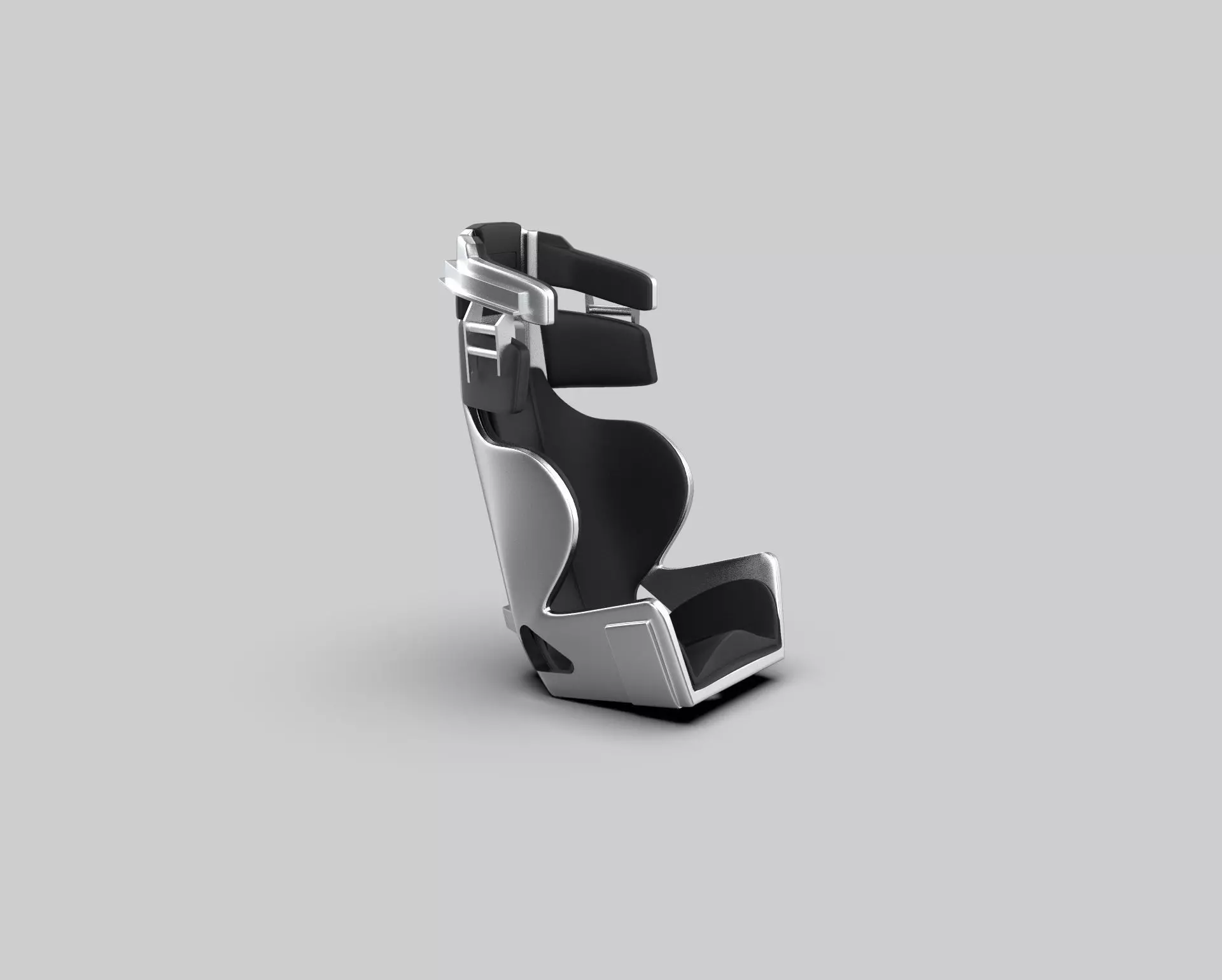 Ultra Shield VS Halo Full Containment Racing Seat 3D print model_4