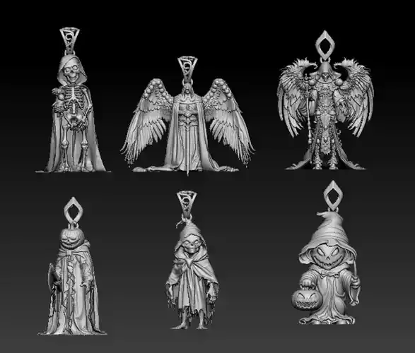Reaper Fallen Angel Pendant Collection 