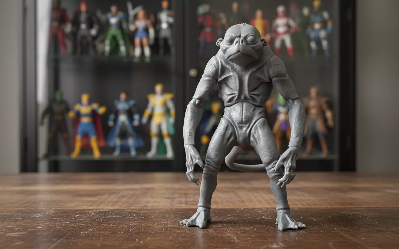 Bud the space monkey - Predator 2025 - 3D print 3D print model