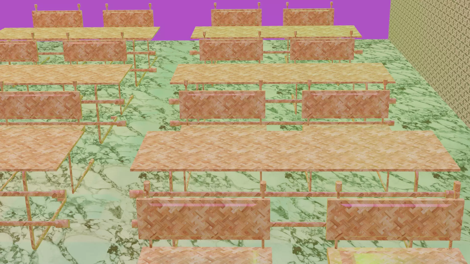 Classroom 3D Model 3D model_2