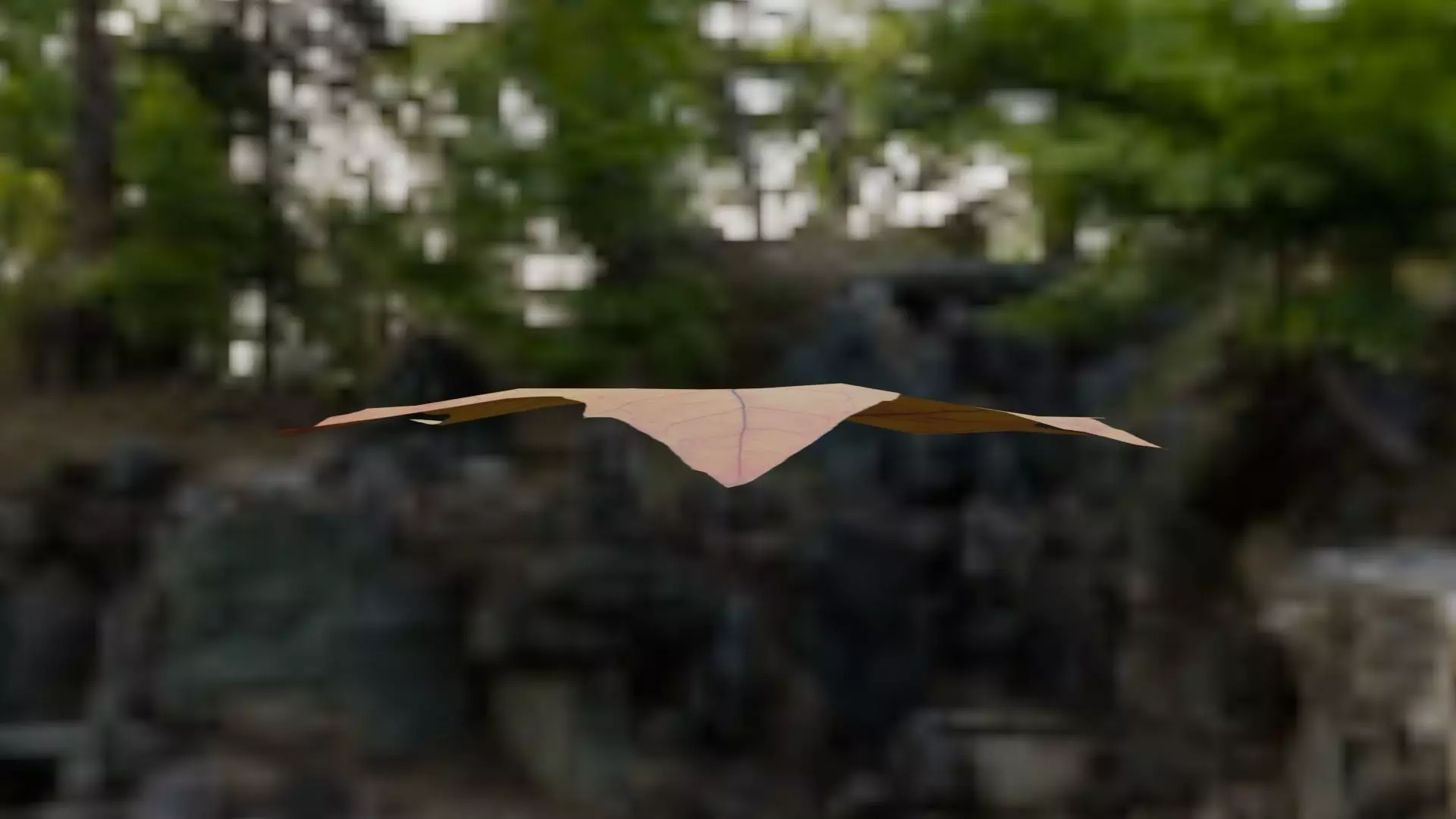 Leaf - 3D Model Low-poly 3D model_3