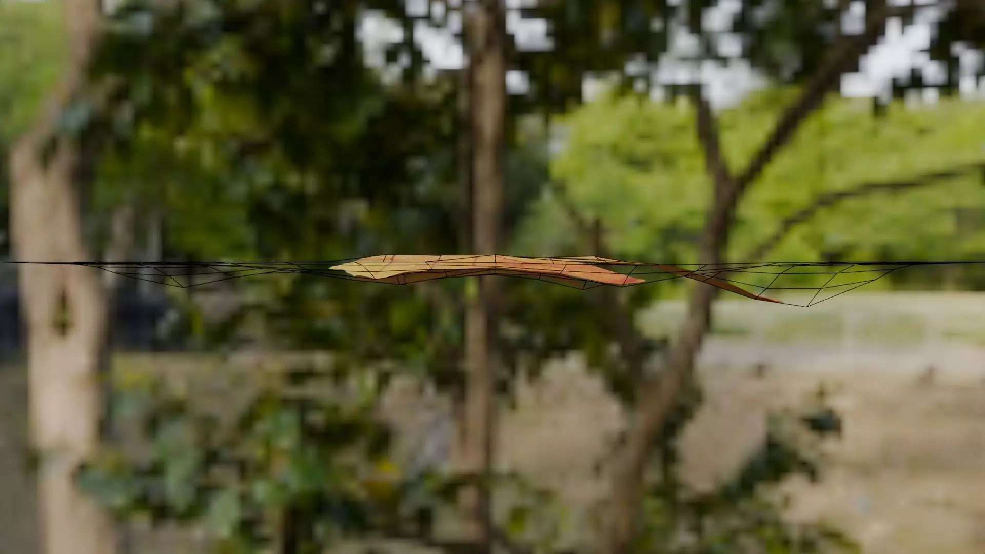 Leaf - 3D Model Low-poly 3D model_9