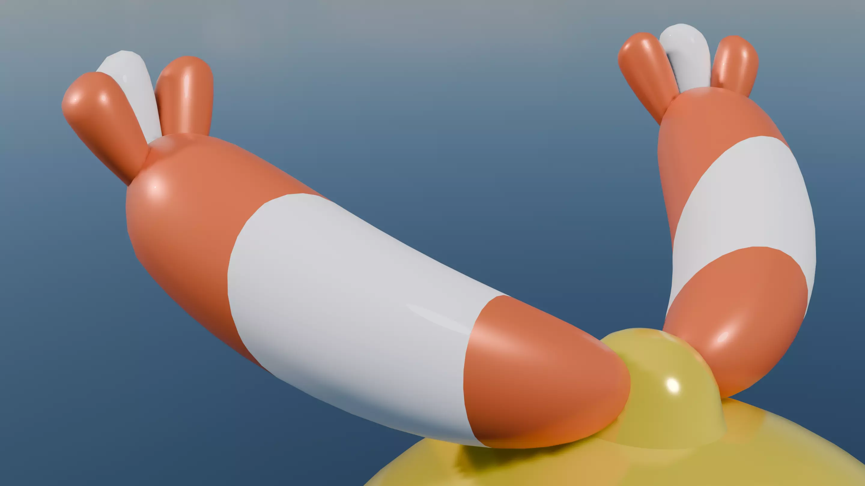 Pokemon Chingling and Shiny Version Low-poly 3D model_14