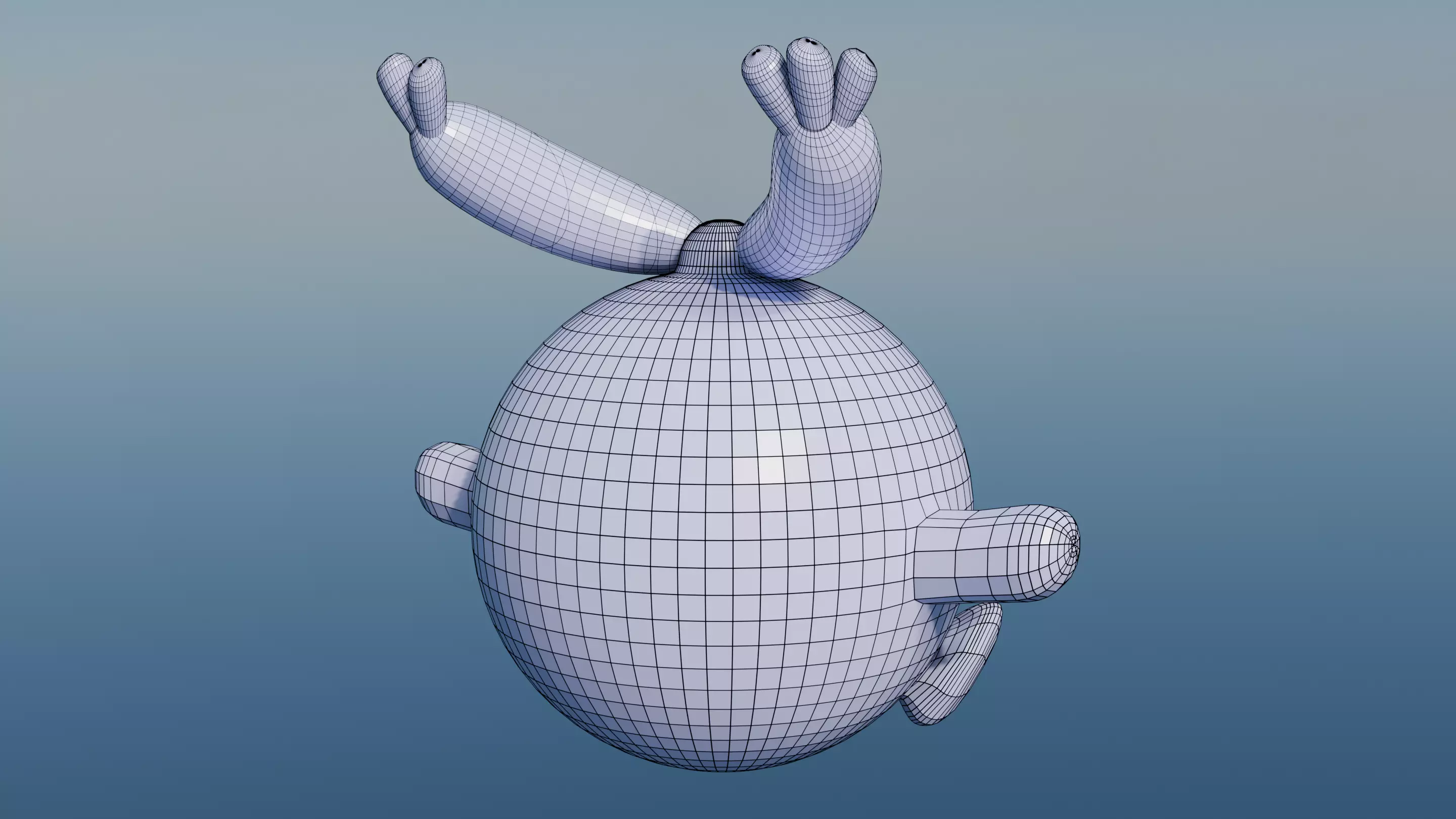 Pokemon Chingling and Shiny Version Low-poly 3D model_8