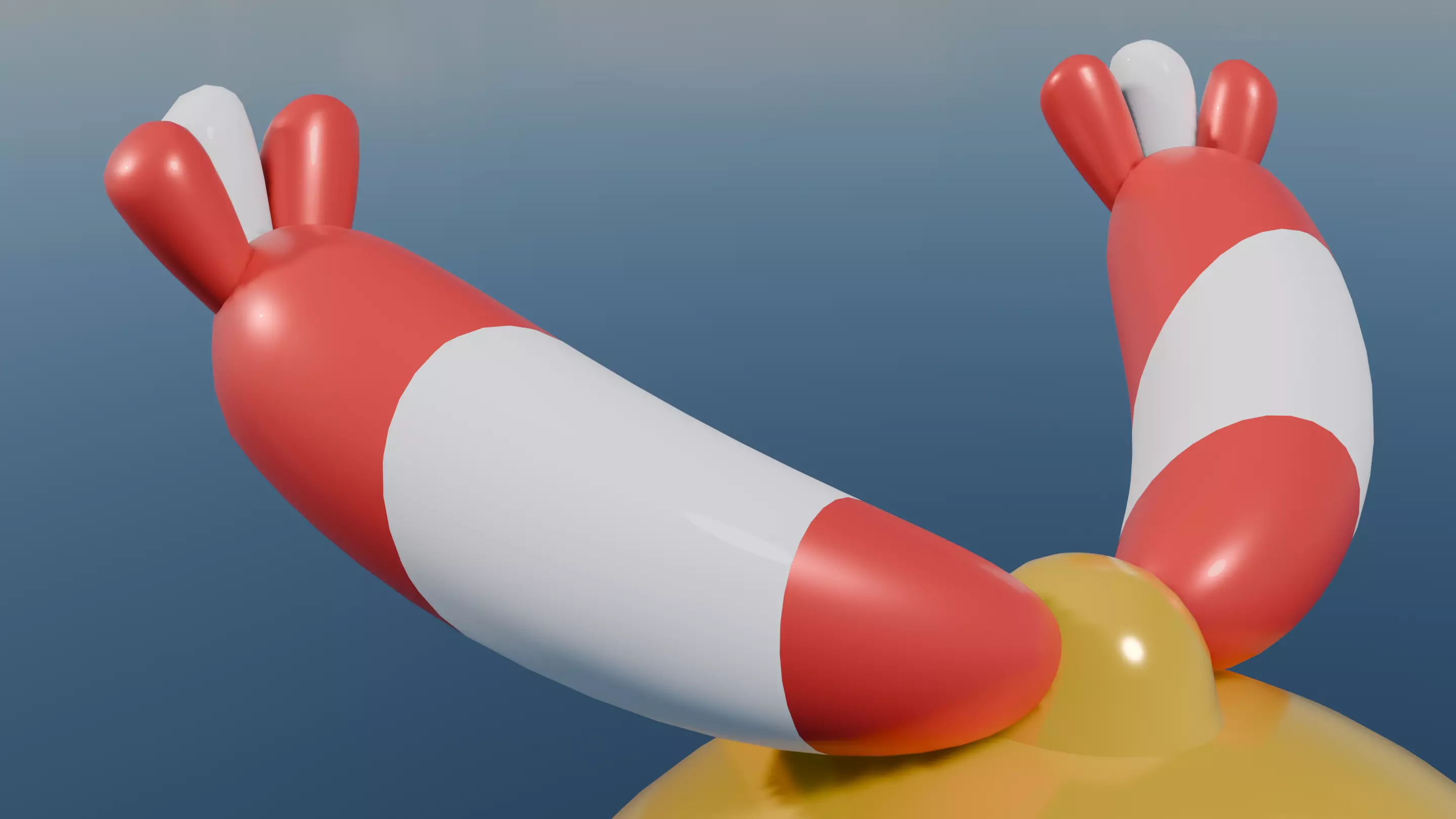 Pokemon Chingling and Shiny Version Low-poly 3D model_13