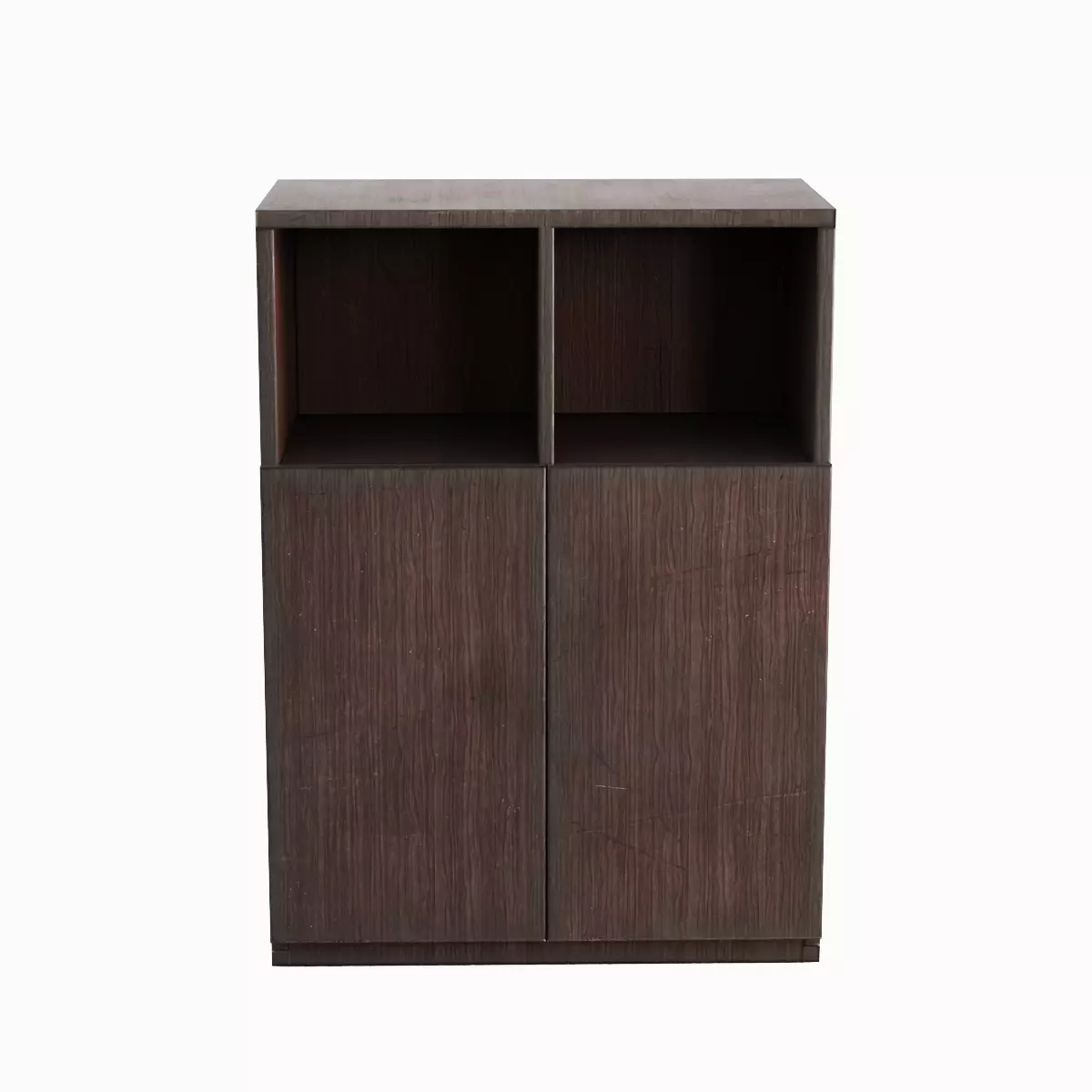 Simple Bookcase B 01 Low-poly 3D model_1