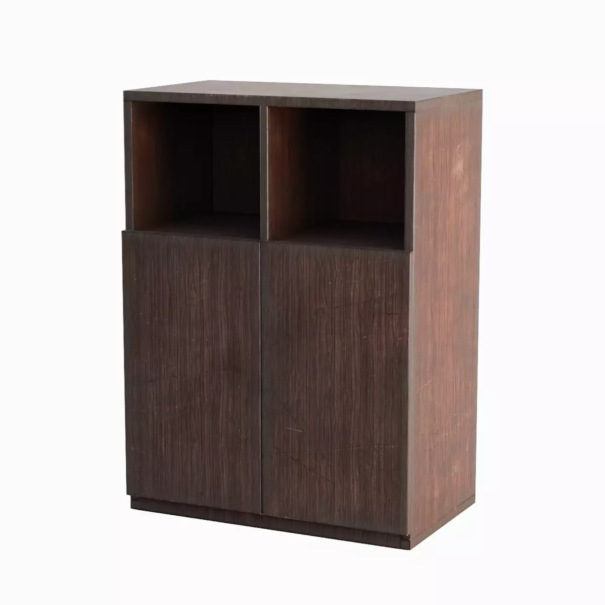 Simple Bookcase B 01 Low-poly 3D model_2