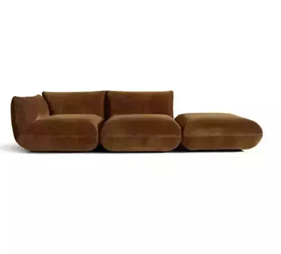 Jalis Sofa Low-poly 3D model