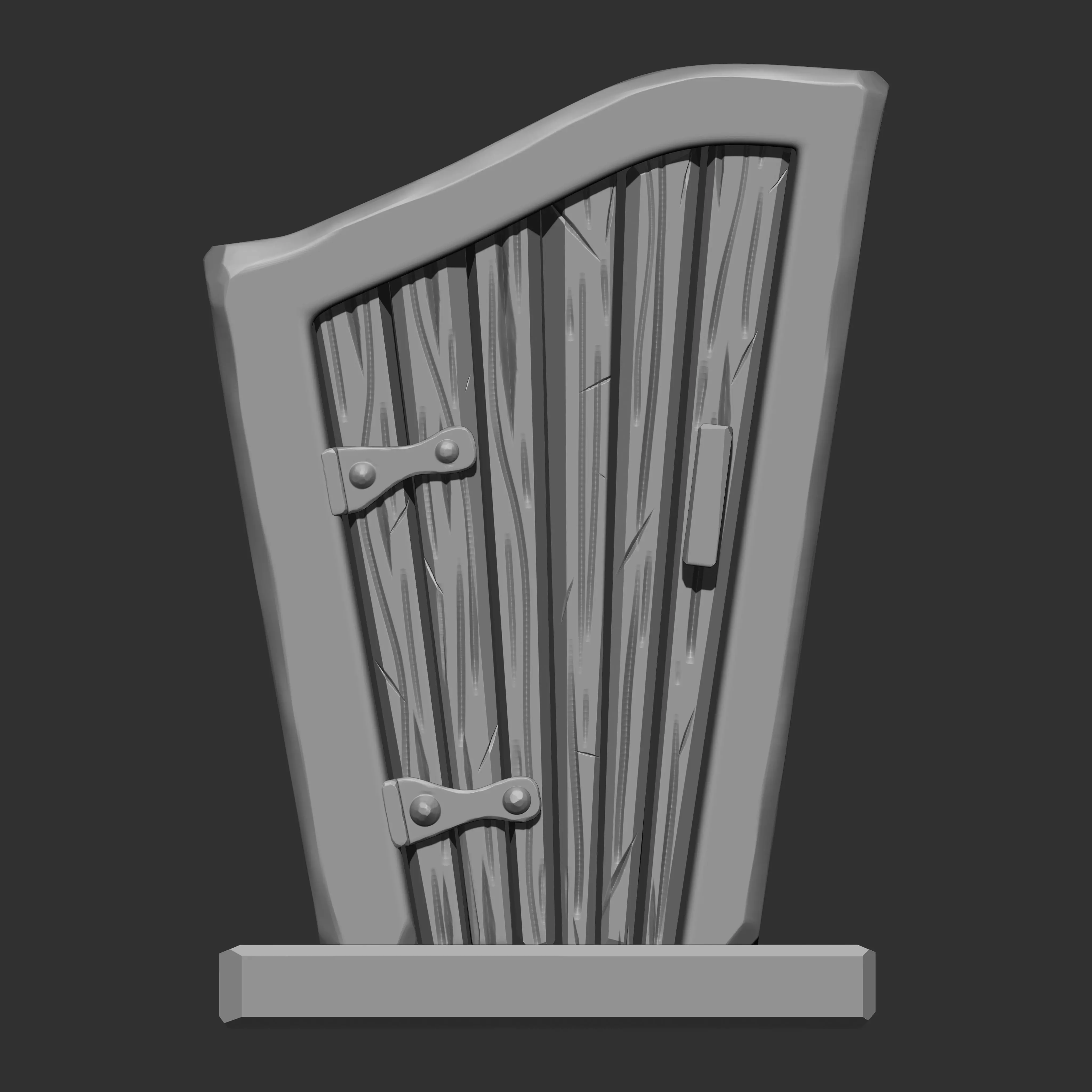 Stylized Doors IMM Brush Pack 5 in One 3D model_8