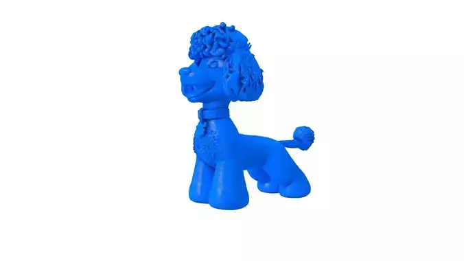 Cockapoo Dog -dog - dog stl - toy dog