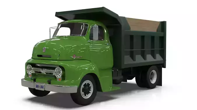 Vintage Single Axle Dump Truck - 1950s COE
