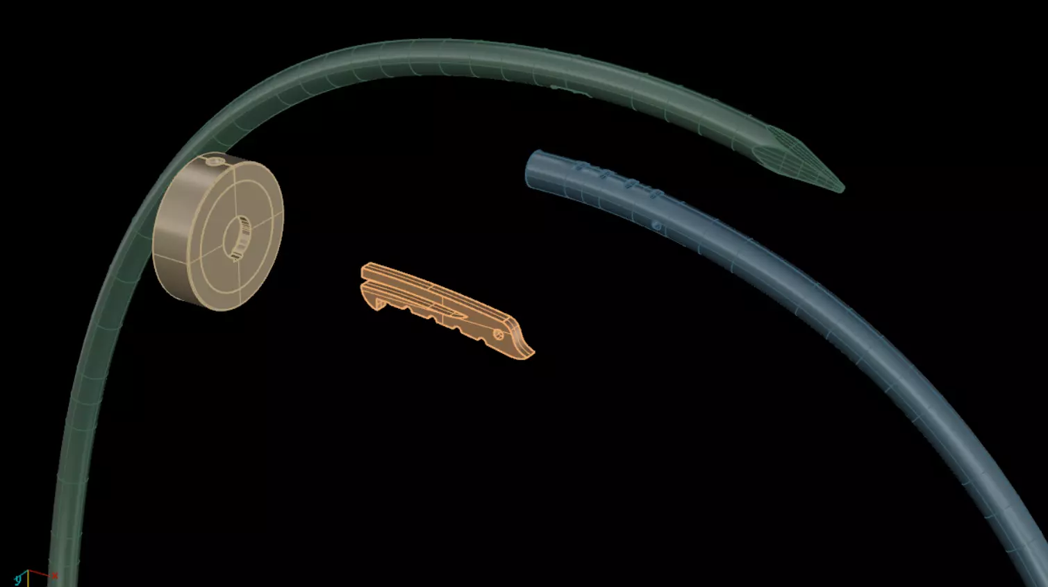 Pendant cartier 3D print model_13