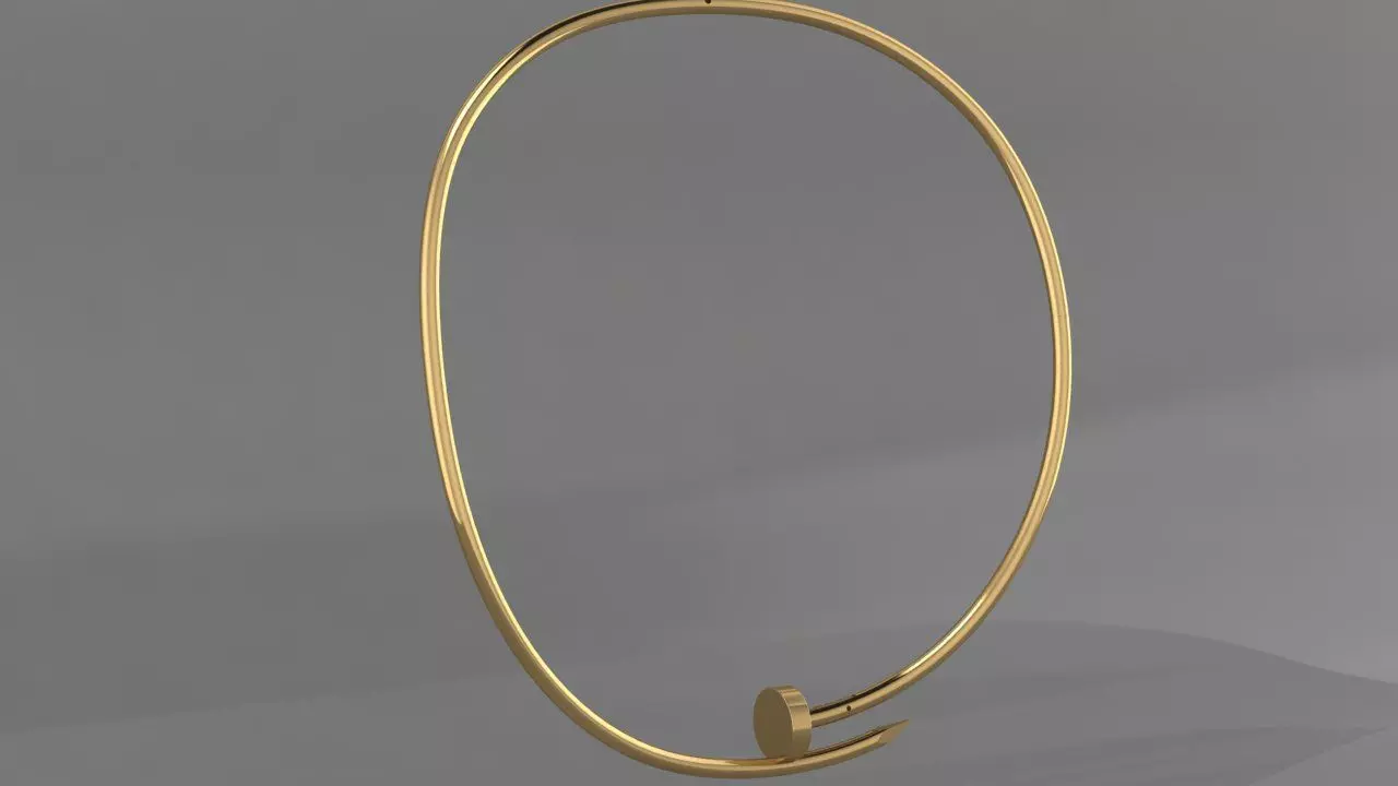 Pendant cartier 3D print model_4