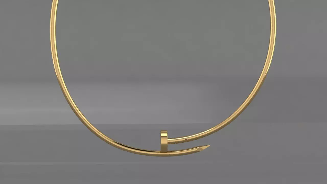 Pendant cartier 3D print model_2