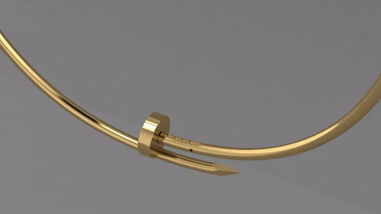 Pendant cartier 3D print model_1