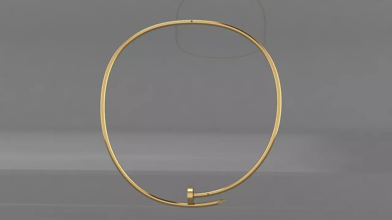 Pendant cartier 3D print model_0