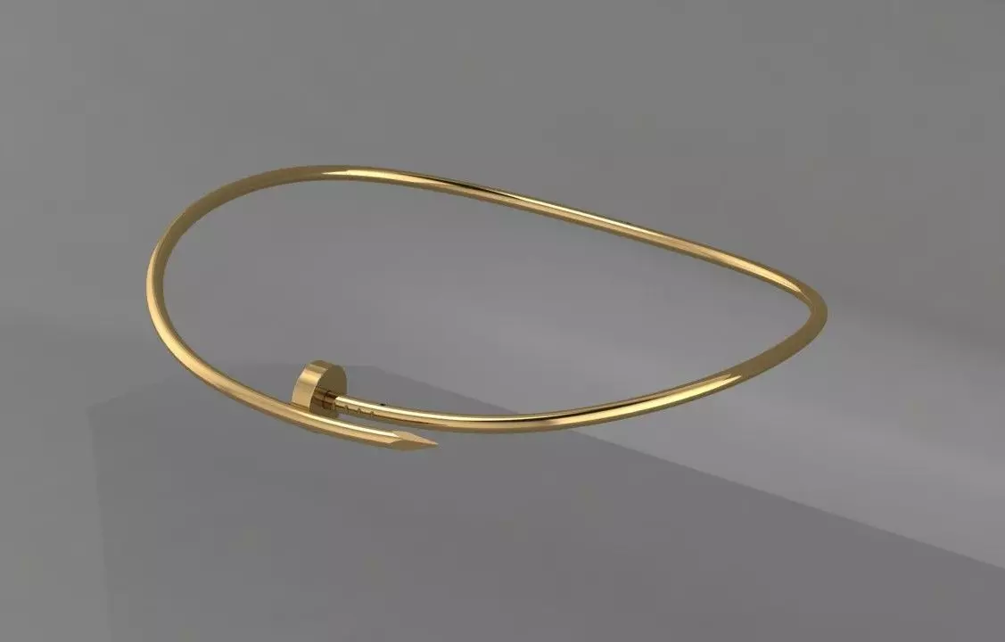 Pendant cartier 3D print model_6