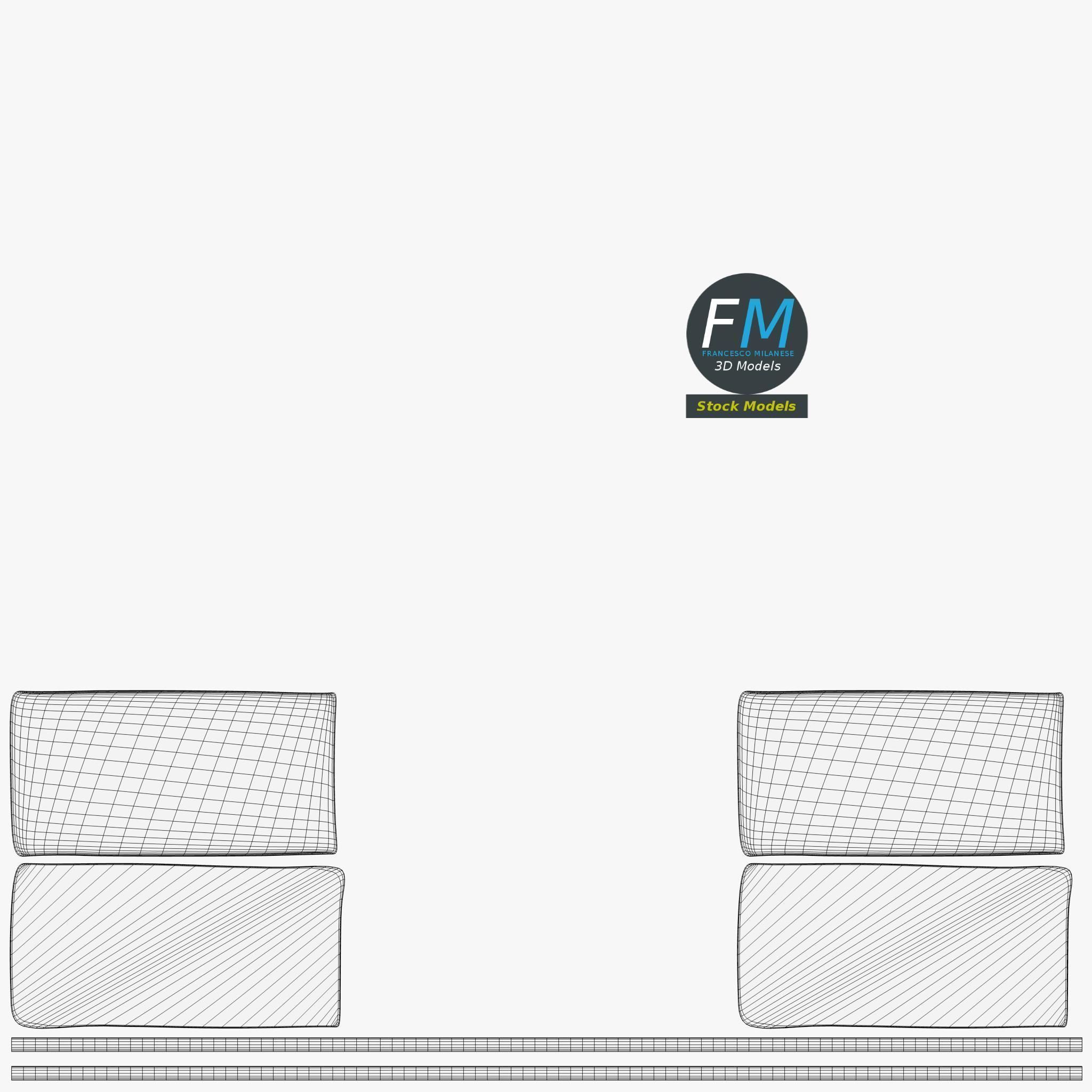 Double street light 3D model_11