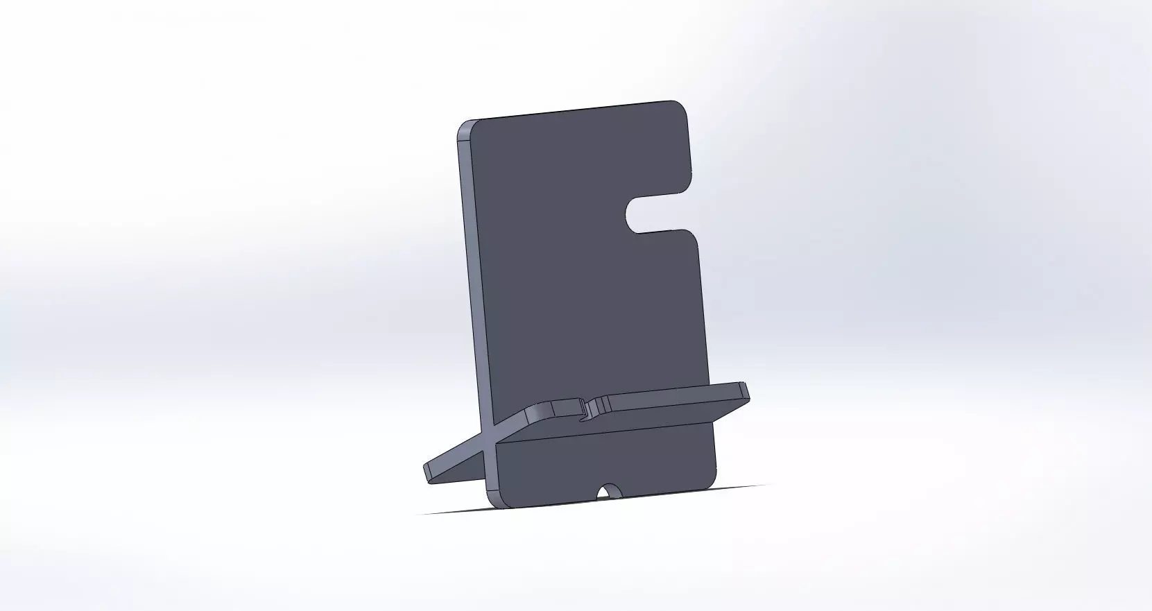 phone holder 3D print model_1