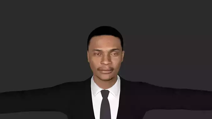 Russel Westbrook  Hyper Realistic Full Body Fully Rigged 