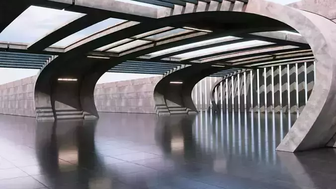 Modern Architectural Background Pack V - 5 in 1 Collection 7