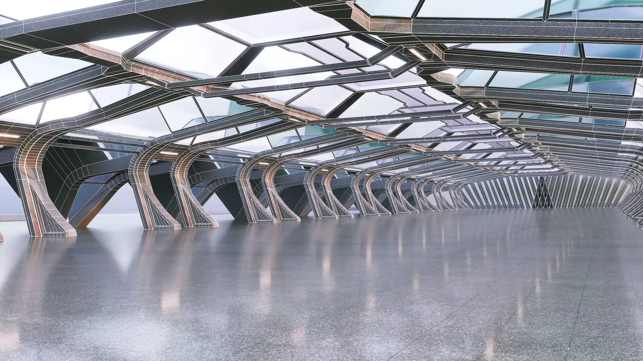 Modern Architectural Background Pack V - 5 in 1 Collection _55